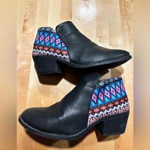 Boho ankle boot